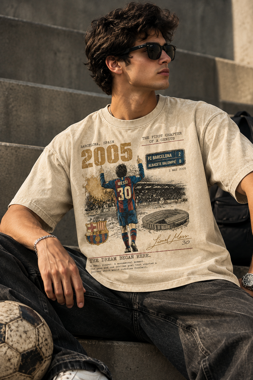 Messi First Goal Tee