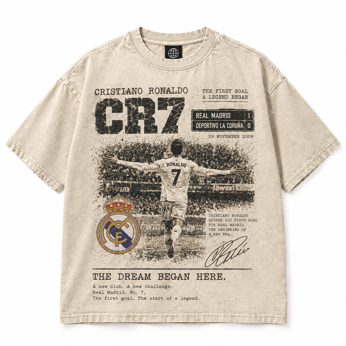 CR7 in Madrid